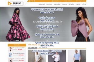 Mẫu website Thời trang Suplo -TU