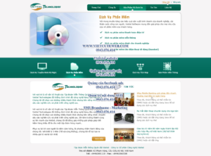 Mẫu website Vietteltechnologies-TYC