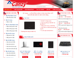 Mẫu web canzymienbac.com.vn