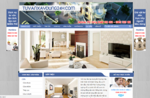 Mẫu web tuvanxaydung24h.com