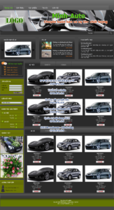 Mẫu website Auto Minh-TYC