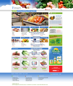 Mẫu website Fmart-TYC