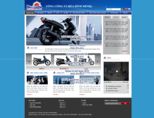 Mẫu website Hòa Bình Minh -TYC