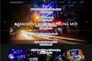 Mẫu website Karaoke 69-TU