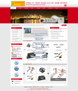 Mẫu website Nam Duong-TYC
