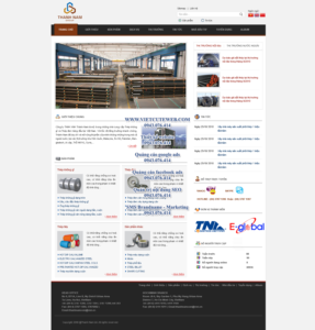 Mẫu website Thanh Nam demo 2 -TYC