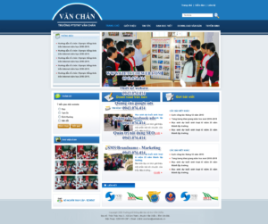 Mẫu website Văn Chấn-TYC