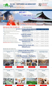 Mẫu website xkld-vinhhung-TU